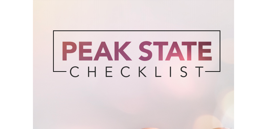 Peak State Checklist
